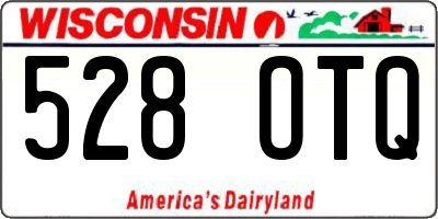 WI license plate 528OTQ