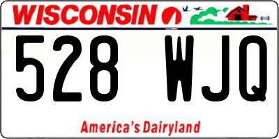 WI license plate 528WJQ