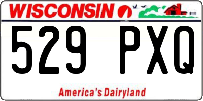 WI license plate 529PXQ