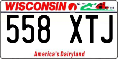 WI license plate 558XTJ