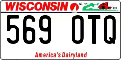 WI license plate 569OTQ