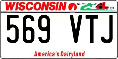 WI license plate 569VTJ