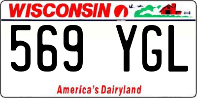 WI license plate 569YGL
