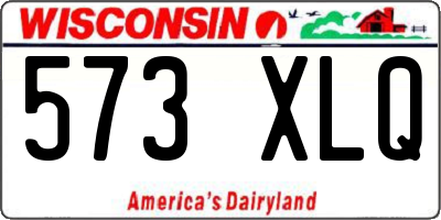 WI license plate 573XLQ