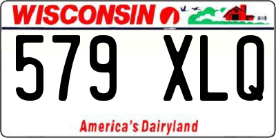 WI license plate 579XLQ