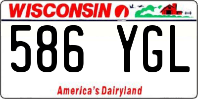 WI license plate 586YGL