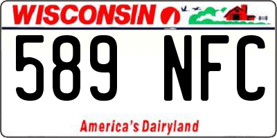 WI license plate 589NFC