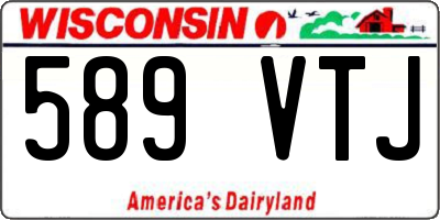 WI license plate 589VTJ