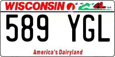 WI license plate 589YGL