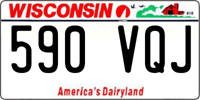 WI license plate 590VQJ