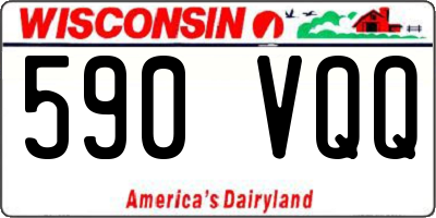 WI license plate 590VQQ