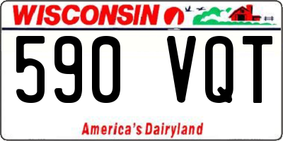 WI license plate 590VQT