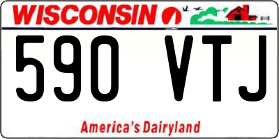 WI license plate 590VTJ
