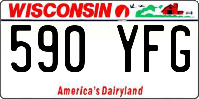 WI license plate 590YFG
