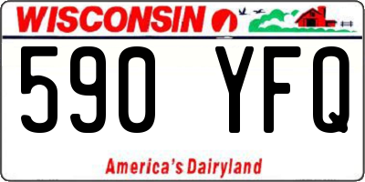 WI license plate 590YFQ