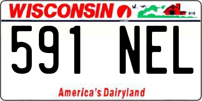 WI license plate 591NEL