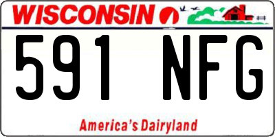WI license plate 591NFG