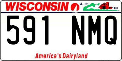 WI license plate 591NMQ