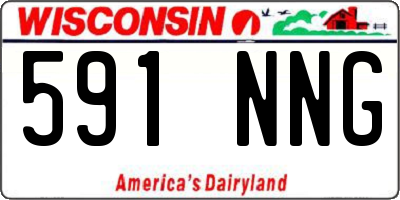 WI license plate 591NNG
