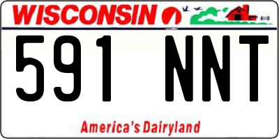 WI license plate 591NNT