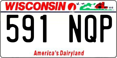 WI license plate 591NQP