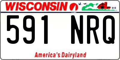 WI license plate 591NRQ