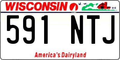 WI license plate 591NTJ