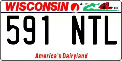 WI license plate 591NTL