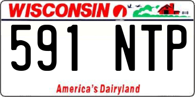 WI license plate 591NTP