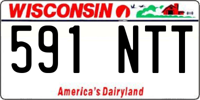 WI license plate 591NTT