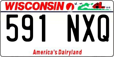 WI license plate 591NXQ