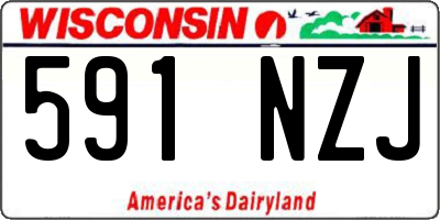 WI license plate 591NZJ