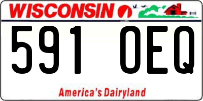 WI license plate 591OEQ