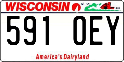 WI license plate 591OEY