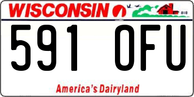 WI license plate 591OFU