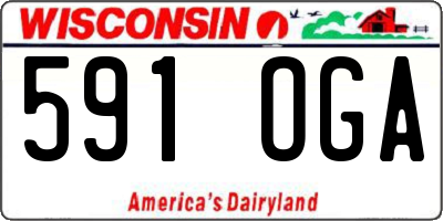 WI license plate 591OGA