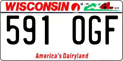 WI license plate 591OGF