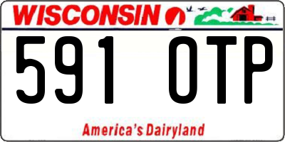 WI license plate 591OTP