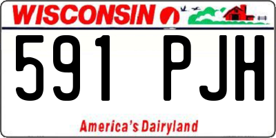 WI license plate 591PJH