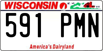 WI license plate 591PMN