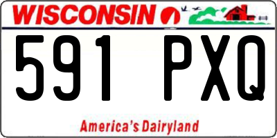 WI license plate 591PXQ