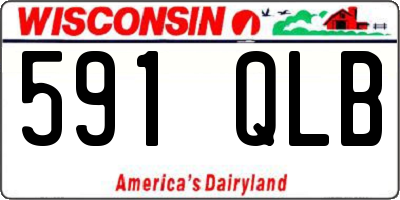 WI license plate 591QLB