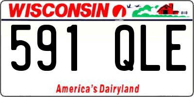 WI license plate 591QLE