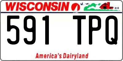 WI license plate 591TPQ