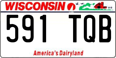 WI license plate 591TQB
