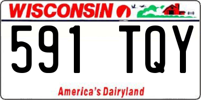 WI license plate 591TQY