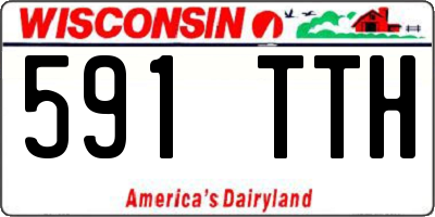 WI license plate 591TTH