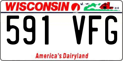 WI license plate 591VFG