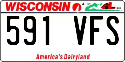 WI license plate 591VFS