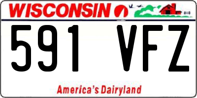 WI license plate 591VFZ